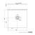 Polysan Flexia brodzik kompozytowy 100x90cm biały mat 72925MAT