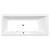 Polysan Cleo wanna z hydromasażem 160x70x48cm Highline Hydro-Air chrom 73611.6010