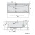 Polysan Cleo wanna z hydromasażem 170x75x48cm Active Hydro-Air chrom 94611.2010