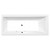 Polysan Cleo wanna z hydromasażem 180x80x48cm Active Hydro-Air chrom 95611.2010