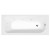 Polysan Ebro wanna z hydromasażem 170x75x39cm Active Hydro chrom 26711.1010