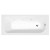 Polysan Ebro wanna z hydromasażem 170x75x39cm Attraction Hydro-Air chrom 26711.4010