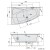 Polysan Evia L wanna z hydromasażem 160x100x47cm Active Hydro chrom 11611.1010