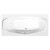 Polysan Garda wanna z hydromasażem 190x90x44cm Highline Hydro-Air chrom 14111.6010