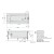 Polysan Lisa wanna z hydromasażem 150x70x47cm Attraction Hydro-Air chrom 85111.4010