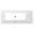 Polysan Mimoa wanna z hydromasażem 170x80x39cm Active Hydro chrom 71713.1010