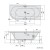 Polysan Viva R wanna z hydromasażem 175x80x47cm Highline Hydro chrom 78119.5010