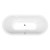 Polysan Viva O wanna z hydromasażem 185x80x47cm Highline Hydro chrom 72179.5010