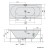 Polysan Viva B wanna z hydromasażem 175x80x47cm Active Hydro chrom 88119.1010