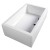 Polysan DEEP brodzik prysznicowy głęboki 110x75x26cm biały 72883