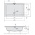 Polysan DEEP brodzik prysznicowy ze stelażem 110x75x26cm biały 72884