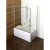 Polysan JAZZ wanna z siedziskiem 120x75x39cm biały 72913