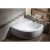 Aqualine DYJE wanna narożna 150x150x42cm biały A1550