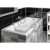 Aqualine DOUBRAVA wanna prostokątna 160x70x41cm biały A1670