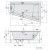 Polysan Triangl R wanna z hydromasażem 180x120x50cm Highline Hydro chrom 20611.5010