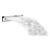 Polysan CUT wylewka szczelinowa 170x24mm chrom PC10031