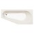 Polysan TIGRA R wanna asymetryczna 170x80x46cm prawa ivory 90611.40