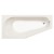 Polysan TIGRA L wanna asymetryczna 170x80x46cm lewa ivory 90111.40