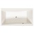 Polysan QUEST wanna prostokątna 180x100x49cm ivory 78511.40