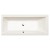 Polysan CLEO wanna prostokątna 160x70x48cm ivory 73611.40