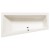 Polysan ANDRA L wanna asymetryczna 180x90x45cm ivory 72872.40