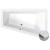 Polysan TRIANGL R SLIM wanna asymetryczna 180x120x50cm biała 20611S