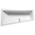 Polysan ANDRA L SLIM wanna asymetryczna 170x90x45cm biała 81111S