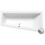 Polysan ANDRA R SLIM wanna asymetryczna 170x90x45cm biała 81511S