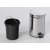 Aqualine SIMPLE LINE kosz na śmieci 3l stal nierdzewna polerowana 27103