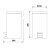 Aqualine SIMPLE LINE kosz na śmieci 5l stal nierdzewna polerowana 27105