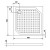 Gelco ANETA 90 brodzik kompozytowy kwadrat 90x90cm GA009