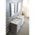 Sapho SLIM umywalka meblowa 60x46cm biały 1601-60