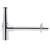Aqualine Syfon umywalkowy 5/4" odpływ 32 mm okrągły chrom CV1003