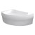Aqualine ORAVA wanna 150x9038cm bez nóżek lewa biały G1590