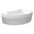 Aqualine ORAVA wanna 150x9038cm bez nóżek prawa biały G1591