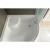 Aqualine Brodzik prysznicowy akrylowy półokrągły 90x90x28cm z nóżkami R550 C93
