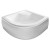 Aqualine Brodzik prysznicowy akrylowy półokrągły 90x90x28cm z nóżkami R550 C93
