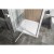 Aqualine AMICO drzwi prysznicowe zawiasowe 740-820x1850mm szkło czyste G70