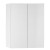 Aqualine VEGA szafka z lustrem 60x70x18cm biała VG060