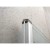 Aqualine WILA parawan wannowy 900x1400 mm składany chrom szkło czyste AQ5742