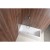 Aqualine VILMA parawan wannowy 60x140cm chrom szkło czyste AQ6014