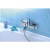 Aqualine FACTOR bateria wannowa ścienna chrom FC310