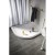 Gelco HERA brodzik kompozytowy pólokrągły 90x90x7.5cm R550 GH559