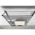 Sapho REDONDO elektryczna suszarka na ręczniki 630x1160 mm 130 W stal nierdzewna ER230T