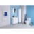 Aqualine KERAMIA FRESH szafka umywalkowa 1 szuflada 60.6x74x34cm biała 50064A