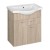 Aqualine KERAMIA FRESH szafka umywalkowa 1 szuflada 60.6x74x34cm dąb platin 50066
