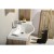 Aqualine KERAMIA FRESH szafka umywalkowa 74.5x74x347cm dąb platin 50083