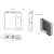 Aqualine ZOJA/KERAMIA FRESH szafka z lustrem i oświetleniem LED 60x60x14cm prawa biały 45022