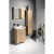 Aqualine ZOJA/KERAMIA FRESH szafka z lustrem i oświetleniem LED 60x60x14cm prawa dąb platin 45028
