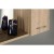 Aqualine ZOJA/KERAMIA FRESH szafka z lustrem i oświetleniem LED 60x60x14cm prawa dąb platin 45028